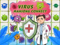Virus Mahjong Connection Puzzle
