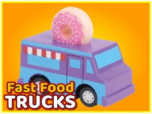 Fast Food Trucks Jigsaw Puzzle Game - Puzzle Game