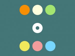 Two Rows Colors Puzzle