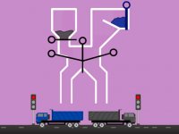 Sand Truck Logic Puzzle Game - Puzzle Game