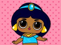 Popsy Surprise Princess Online Game Coloring Game