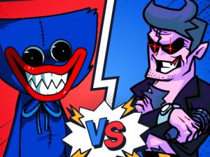 Poppy vs Friday Fight FNF Online Arcade Game