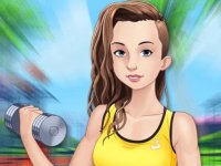 Fitness Girls Dress Up Game