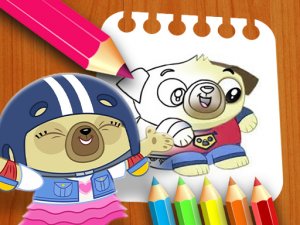 Chip and Potato Coloring Book Online Coloring Game