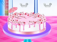 Cherry Blossom Cake Cooking Game - Baking Game