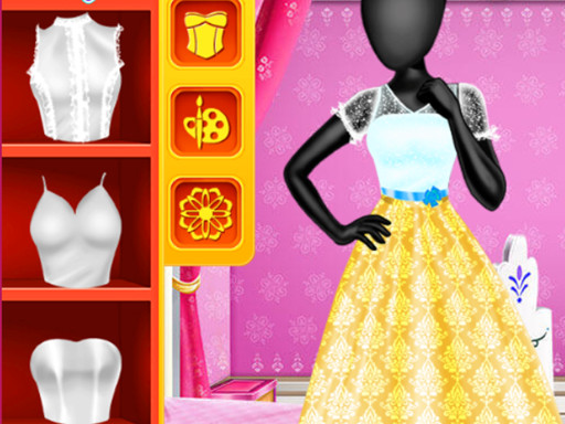 Fashion Studio Snow Queen Dress 2 Online Game - Dress Up Game