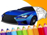 Japanese Luxury Cars Coloring Book Online Game - Coloring Game