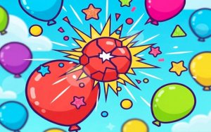 Balloon Pop Frenzy: Tap & Burst Arcade Online Game
