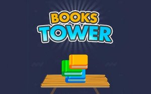 Books Tower: Arcade Stacking Game