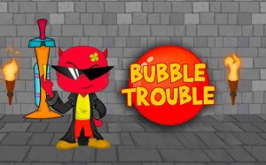 Bubble Trouble: Pop & Dodge Online Arcade Game