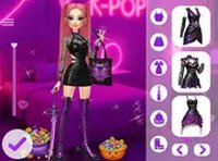 K-Pop Halloween Dressup Game Online - Dress Up Game