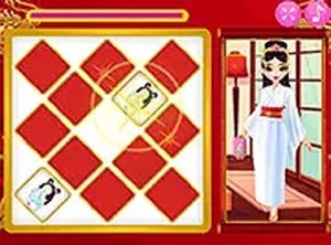 Mylan Oriental Bride Dress Up Puzzle Game - Memory Match